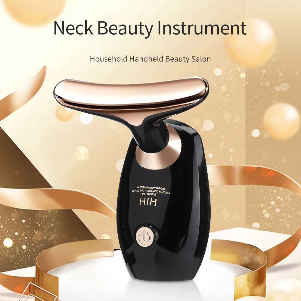 Instrument de beauté électrique Neck Vibrator Face Louting Machine Machine Fasial Sket Resserrer Masseur haute fréquence pour WomenxJ250113