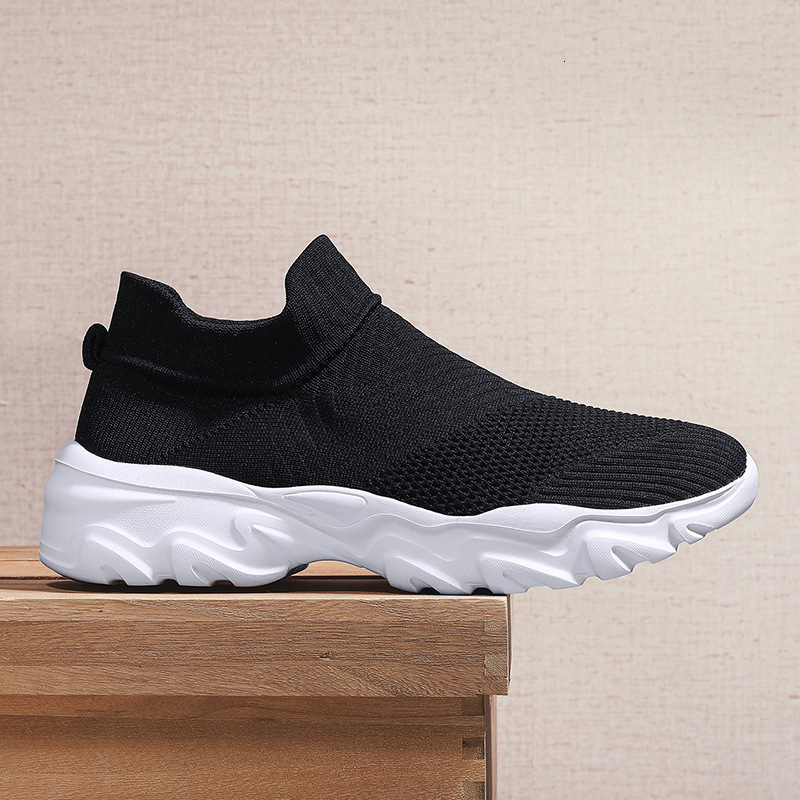 Casual Shoes for Men Women EVA Mesh Slip-on Shoes Lightweight Breathable Big Size Sneakers