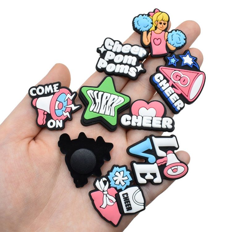 wholesale cute anime pvc shoe charms fashion shoe accessories decoration buckle active party theam shoe flowers