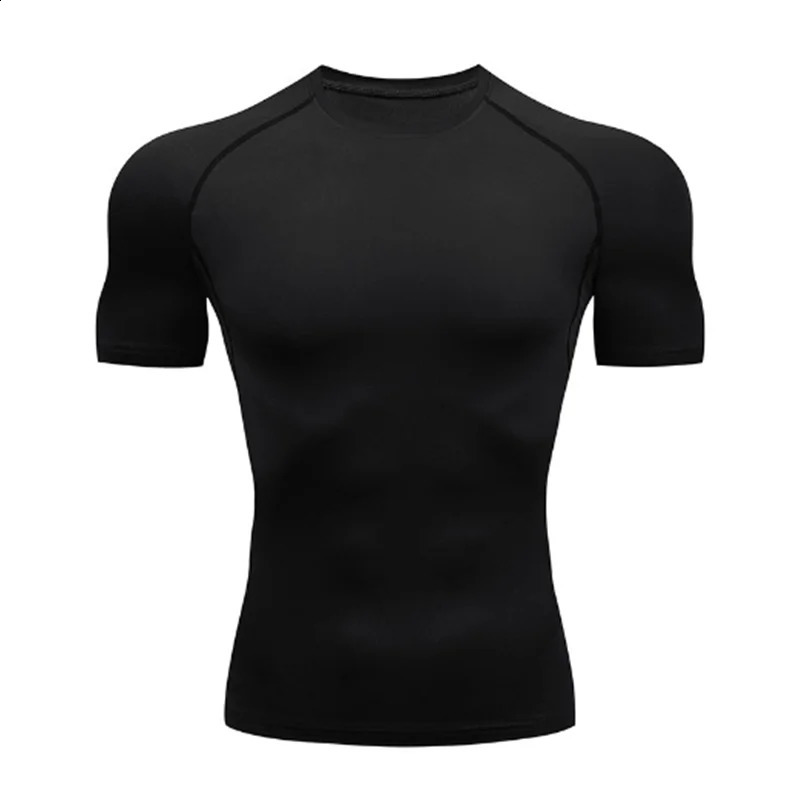 summer sportswear sports compression tshirt fitness running suit jogging mens 250113