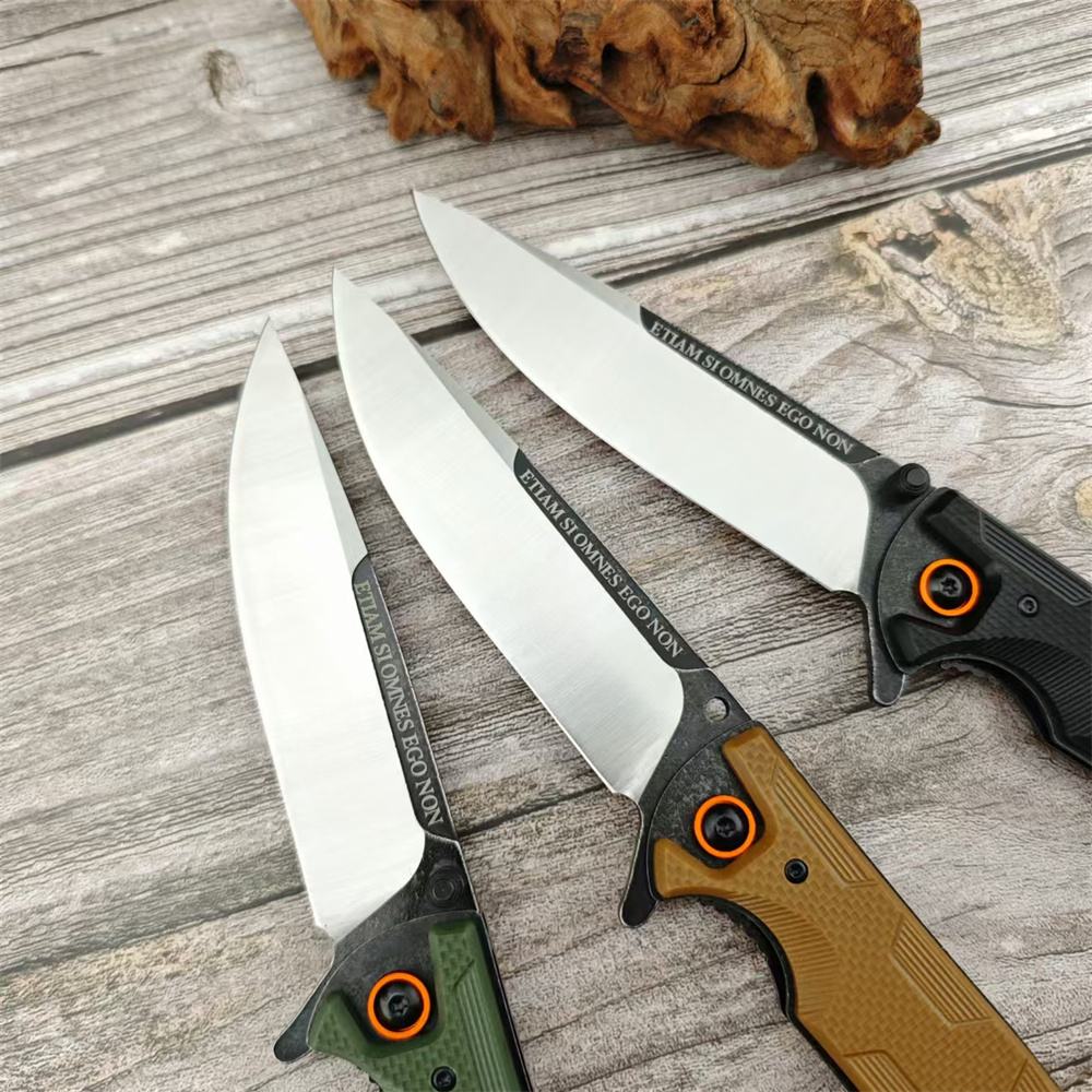 Portable Tactical EDC Pocket Folding Knife D2 S Blade G10 Handle Hunting Outdoor Bushcraft Rescue Survival Utility Tools 3300 3200 535 15535 940 3400-