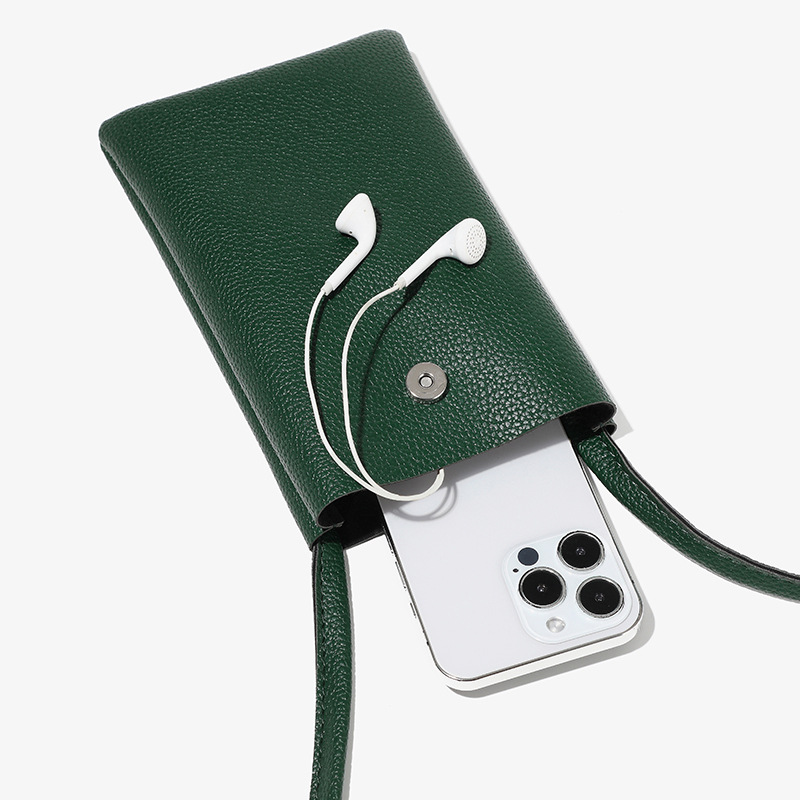 Bags new women's bag crossbody bag soft leather shoulder phone bag