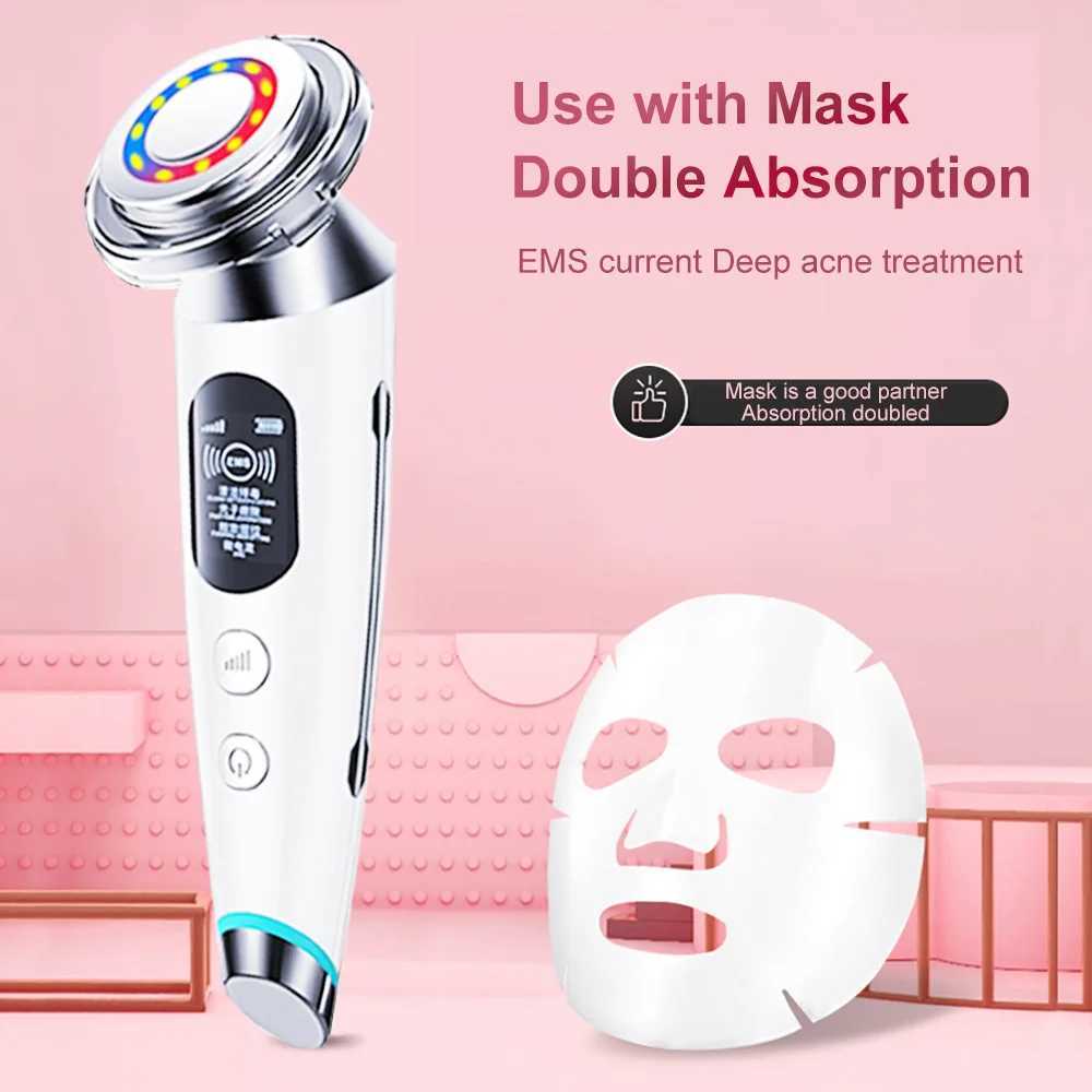 Facial Cleanser Face Lift Device Microcurrent Skin Rejuvenation Facial Massager Light Therapy Anti Aging Wrinkle Skin Care ToolsXJ250113