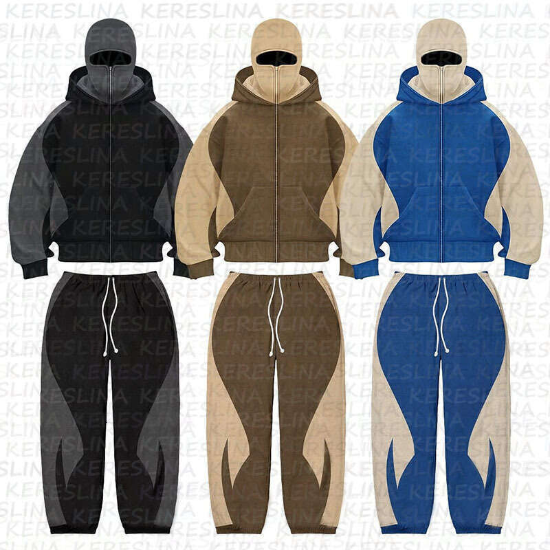 2025 Spring Winter Thin Loose Striped Sports Leisure for Men Women, Trendy Brand, Rascal and Handsome, Explosive Street Youth Hoodie