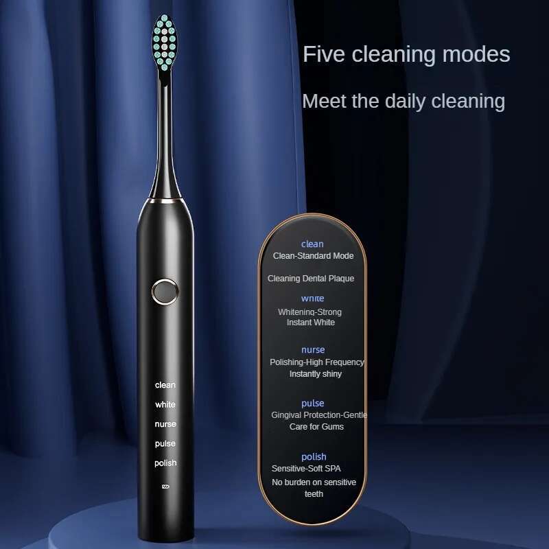 Sonic Electric Toothbrush Adult Gift set 4 colors Optional 5 cleaning modes DuPont Microcore soft wool