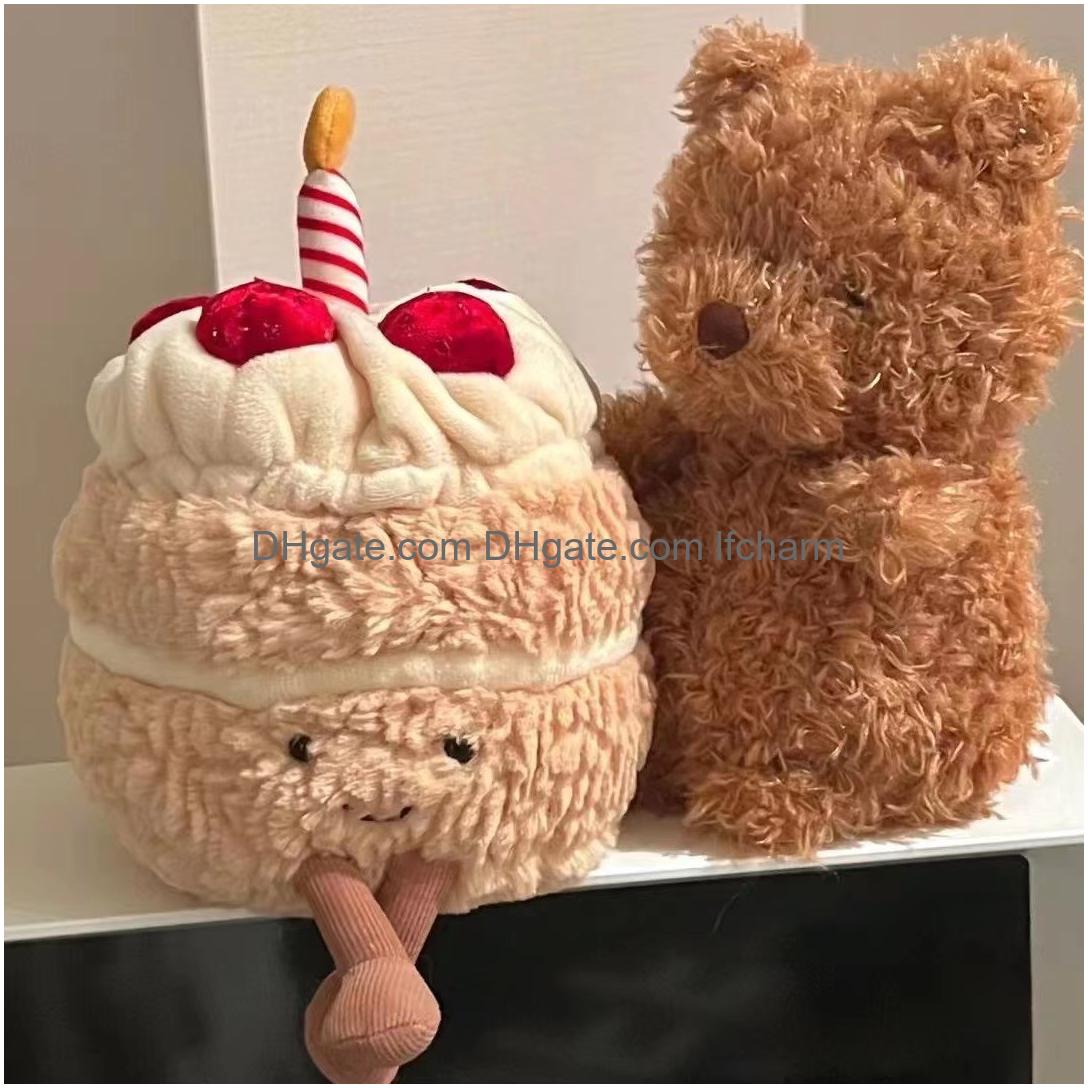 & Plush Animals Jelly C Birthday Cake Toy Doll Funny Cute Fun Pendant Gift Drop Delivery Toys Gifts Otbry
