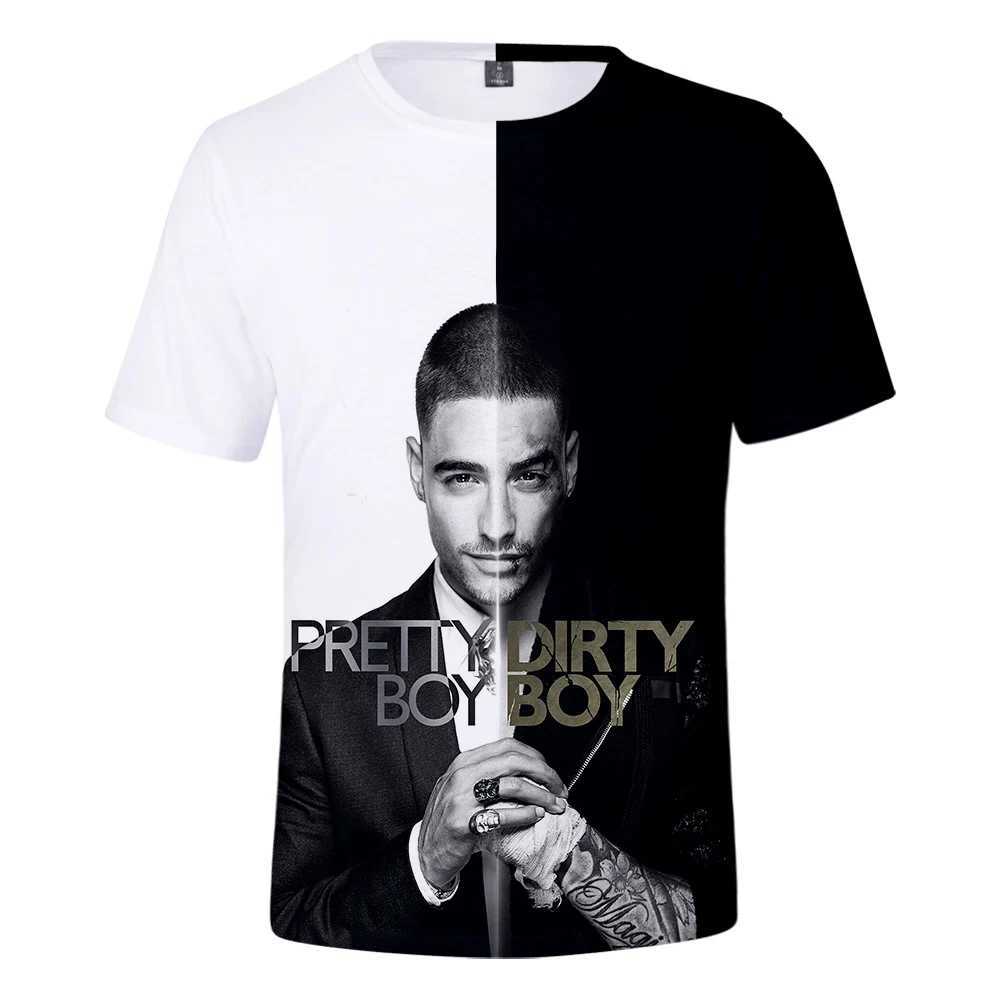 Men Women Rapper Maluma 3D Print T-shirt Comfortable Popular Maluma Oversized T-shirt Casual Fashion T Shirts Oversized X250113