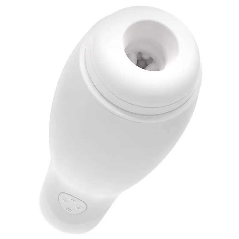 Powerful Automatic Male Masturbator Cup Vibration Blowjob Sucking Sex Toys Realistic Vaginal Adult Goods Masturbation for MenXJ250113