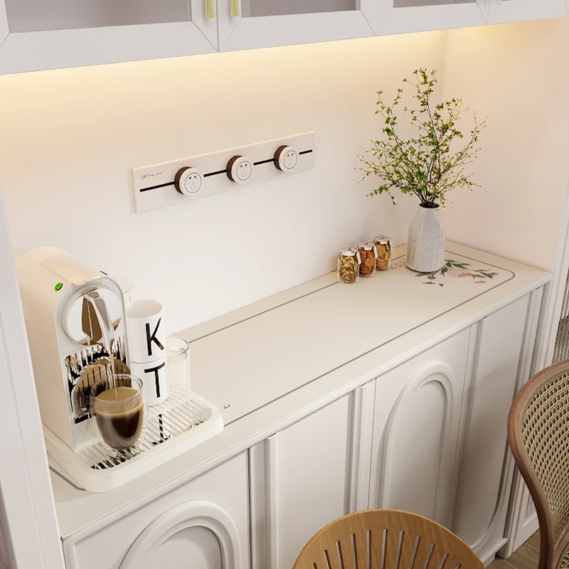 Side Cabinet Table Mat TV Cabinet Tablecloth Long Countertop B-1