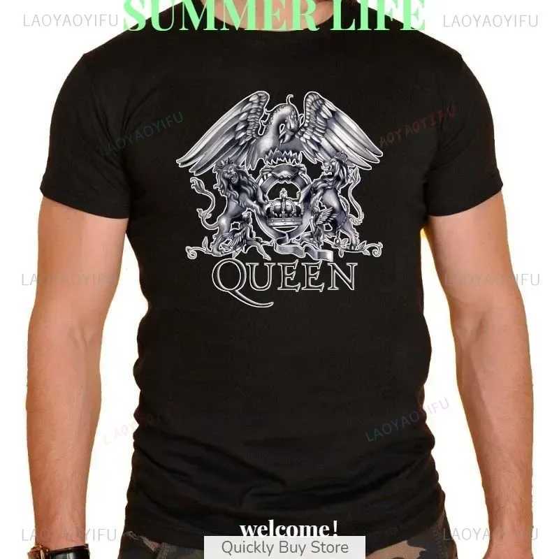 Fashion Brand Queen T Shirts Mens Loose Homme T Shirt Summer Women T-shirt Queen Rock Band Sweatshirts Soft Comfortable X250113