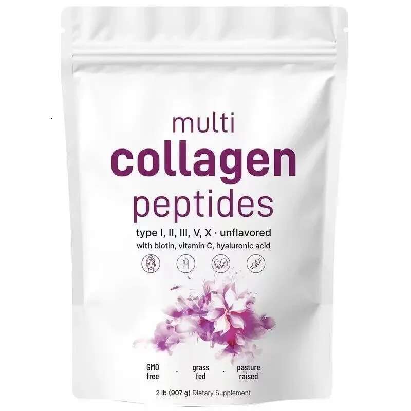 Multi Collagen Peptide Powder Tightens Antiwrinkle Firmness Elasticity Moisturizes Skin Specially provided by beauty salons