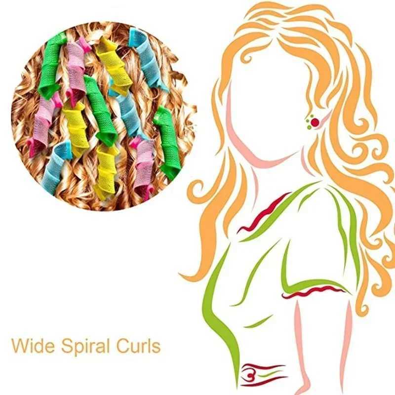 24pcs DIY Magic Curler 30CM Hot Curler W250113