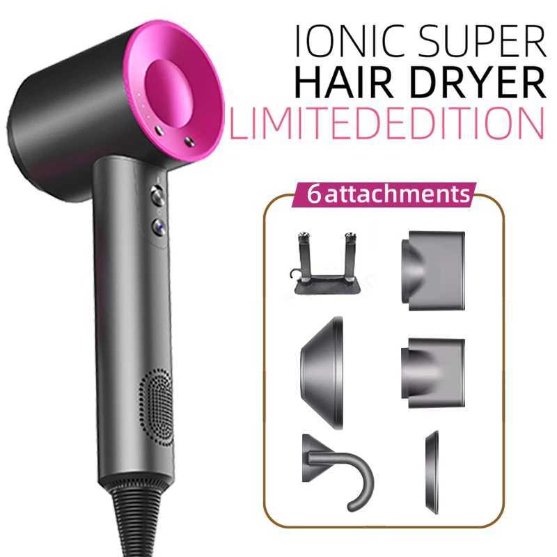 High Speed Anion 110000rpm Hair Dryer Wind 62m/s 1600W 2 Minute Quick Dry Professional Hair Care Negative Lon W250114