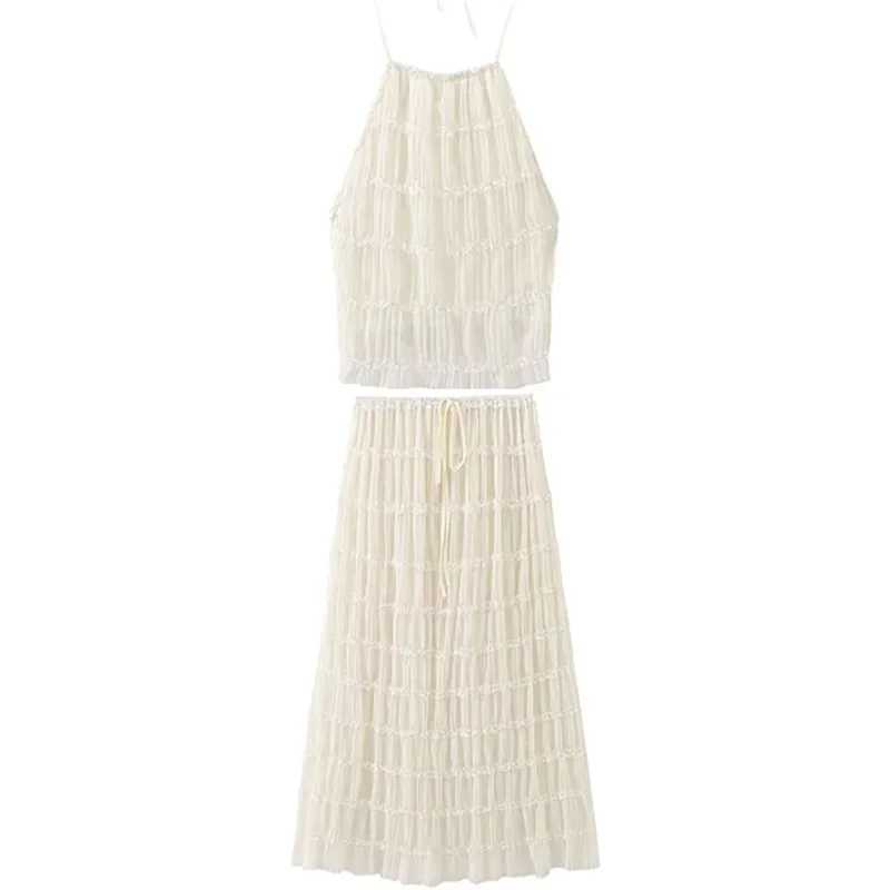 Pregnant womens swimsuit - sexy pleated camel skin fashionable neck hanging pregnant womens photography dress W250113