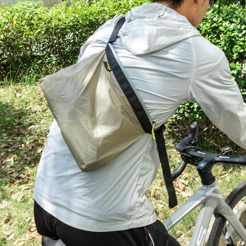 Unisex Shopping Bag Waterproof and Folding Ultra-Light Shoulder Bag Outdoor Hiking Travel Multifunctional Womens Messenger Bag250114