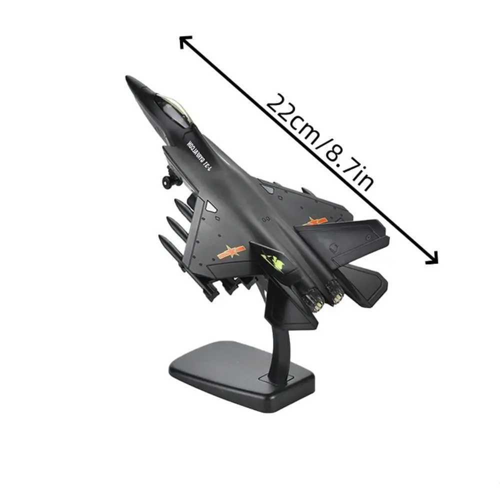 Diecast Fighter Aircraft Toy Pullback Go F16 F22 F35 Aviao Plane Model Simulation with Light Sound Jet Plane Toy Boy Gift X250114