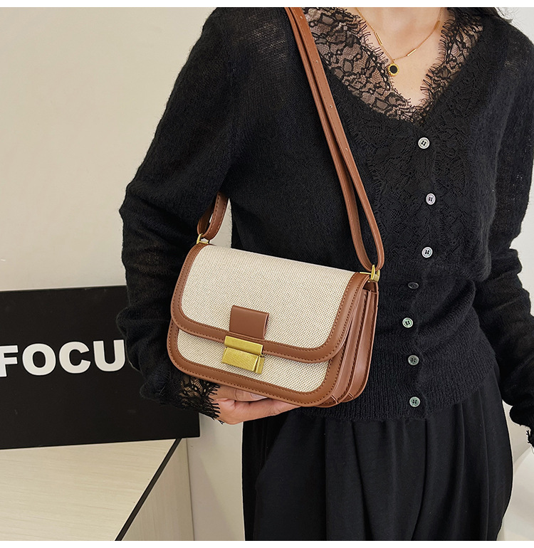 Women's High-End Retro Mini Square Purse - Stylish Multi-Color Convertible Shoulder Bag