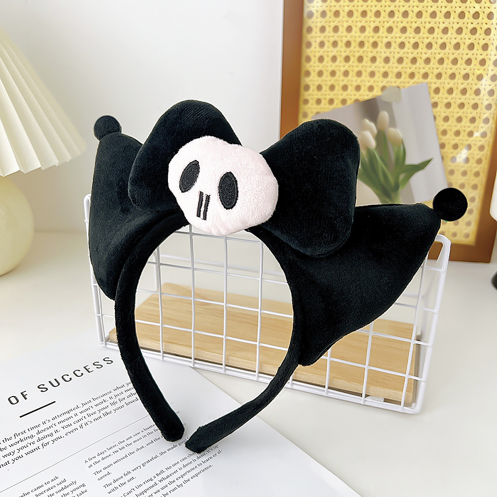 Soft and Stylish Plush Cat and Rabbit Ear Combination Hairband for Women Perfect for Halloween and Christmas