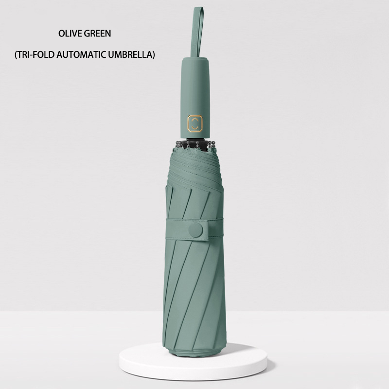 Dual-Use Automatic Umbrella with UV Blocking and Rainproof Design - Ideal for Corporate Gifts & Promotions