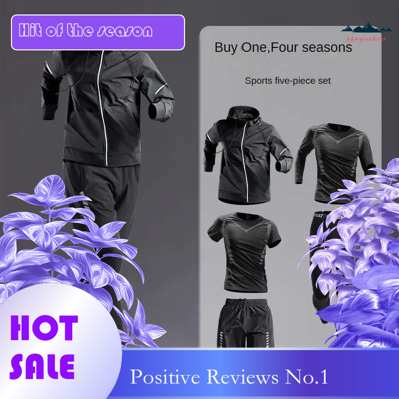 Ddmyoutdoor China Domestic All Season Men S Sportswear Set Suit Tracksuit For Running Cycg Fiess Hiking Gym Clothing Men Jogging Bo Pcs
