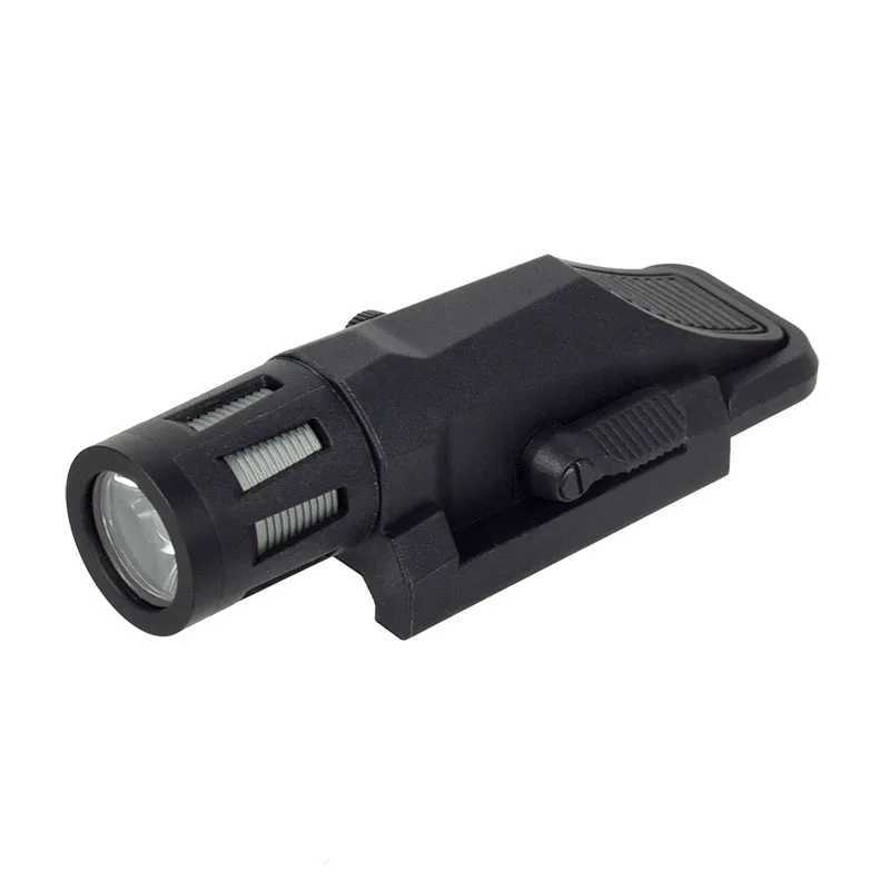 Tactical INFORCE WML APL Nylon Rifle Pistol Gun Strobe LED Light Fit 20mm Rail Airsoft Weapon Hunting FlashlightXJ241217