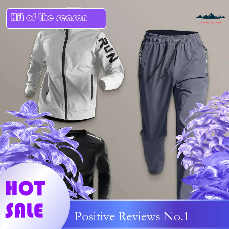 Ddmyoutdoor China Domestic Men S Sportswear Set Quick Dry Running Clothes Fiess Wear Morning Run Clothing Spring Autumn Basketball Training Jacket