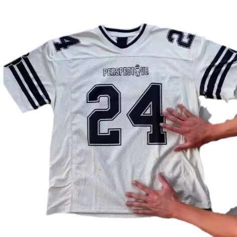 Hip hop sports breathable short sleeved men's mesh round neck T-shirt casual street splicing Harajuku top