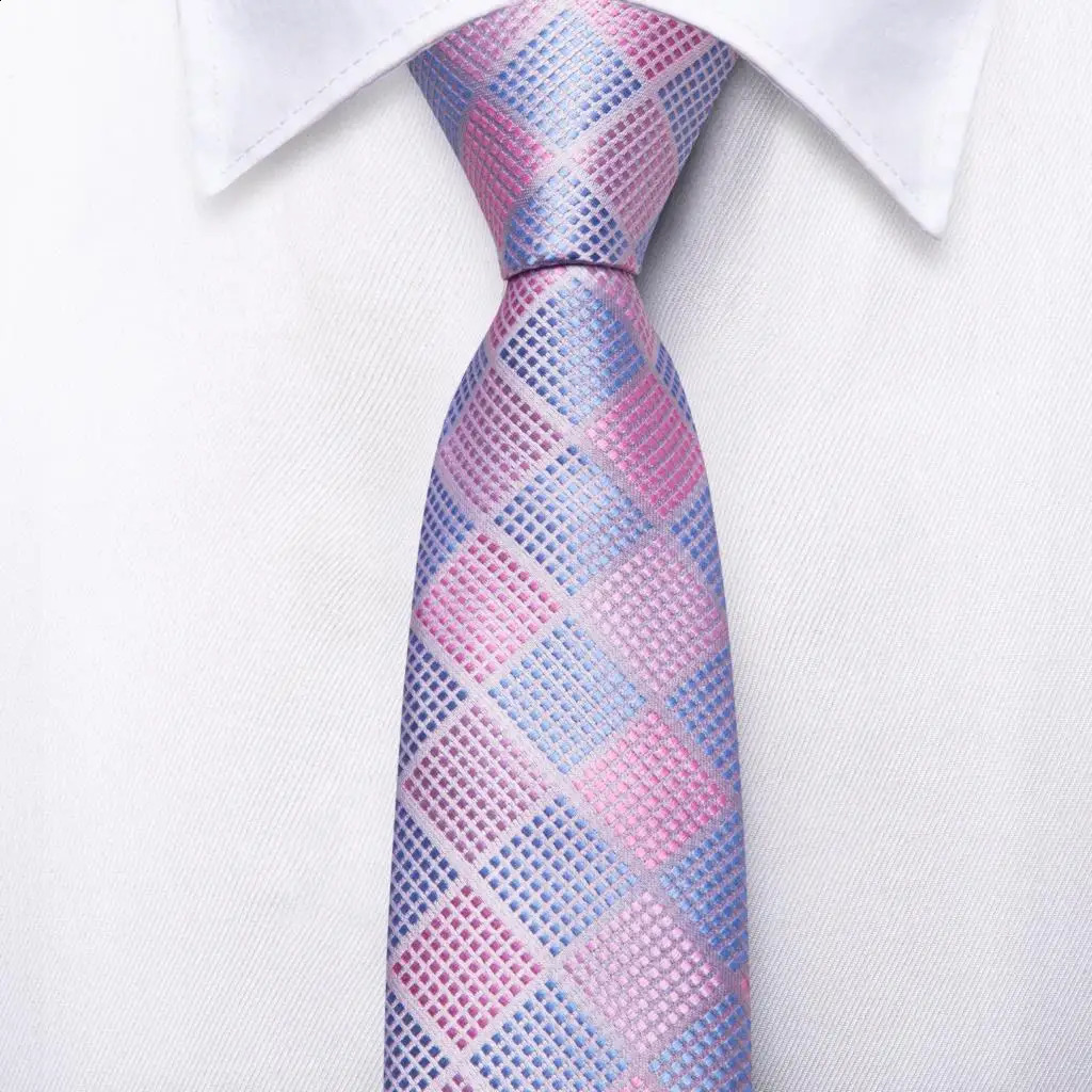 HiTie Peach Pink Solid Paisley Boys Girls Childrens Tie Students Kids Stage Performance Costume Uniform Silk Necktie 120*6CM 250103