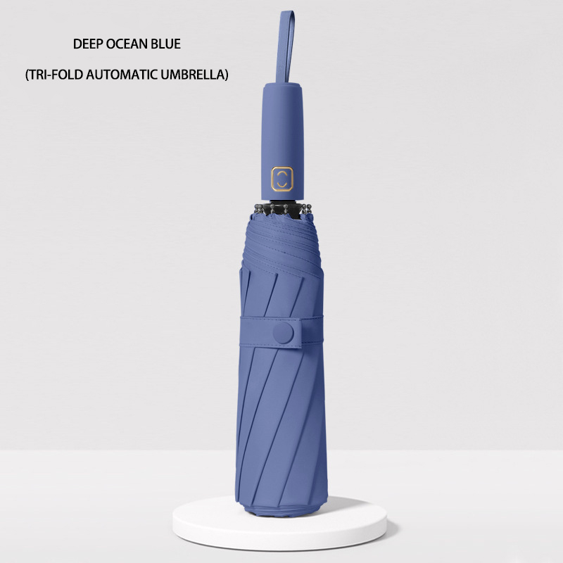 Dual-Use Automatic Umbrella with UV Blocking and Rainproof Design - Ideal for Corporate Gifts & Promotions