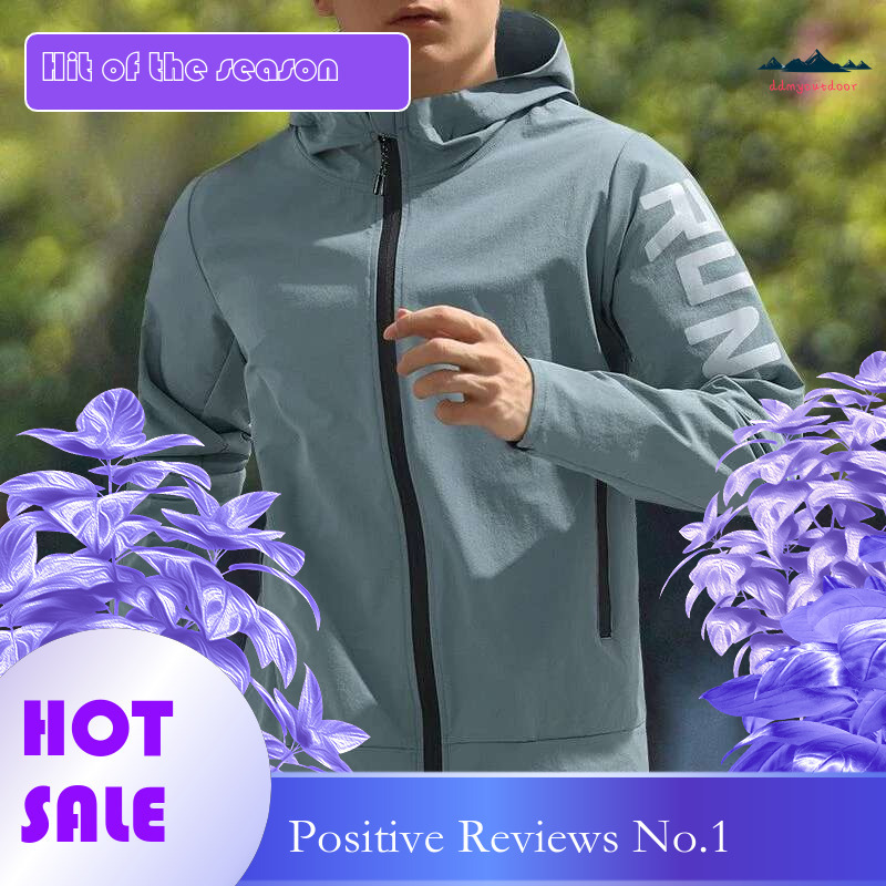 Ddmyoutdoor China Domestic Running Windbreaker Windproof Water Resistant Training Suitable Autumn Spring Sports Quick Dry Cycg Men S Jacket