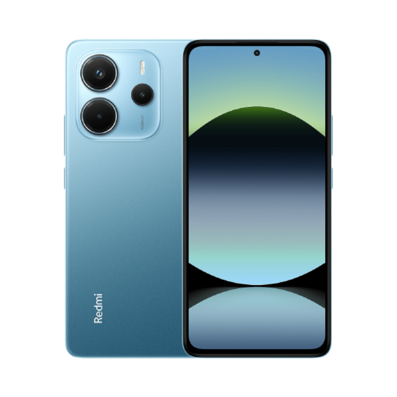 Global Version Xiaomi Redmi Note 14,8GB+256GB,108MP AI camera system with OIS,6.67" AMOLED display,45W turbo charging with 5110mAh battery,IP64(C