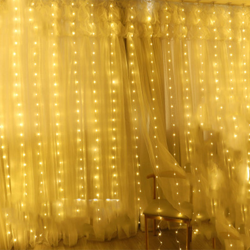 Illuminated LED Christmas Gift Box - Festive Decorative String Lights Included