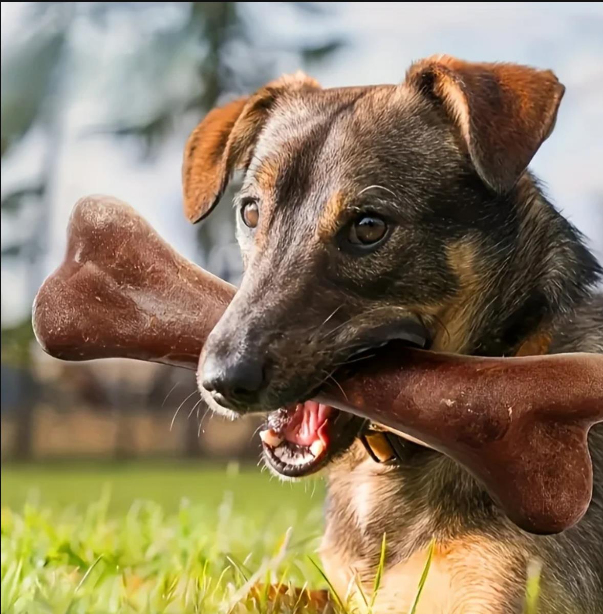 Natural Dog Chew Toy Bone Molar Stick Bite Resistant Puppy Teething Toys Indestructible Small Medium Large Snack Food Pet Toy