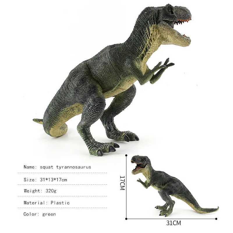 Silation Plastic Gorilla Toys Dinosaur Animals Model Brachiosaurus Plesiosaur Action Figures Kids Boy Gift Free shipping