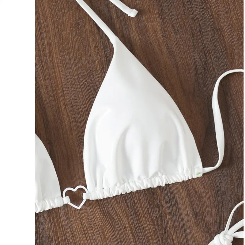 Sexy PU bikini 2025 womens swimsuit womens swimsuit Brazilian bikini swimsuit swimming pool swimsuit 250110