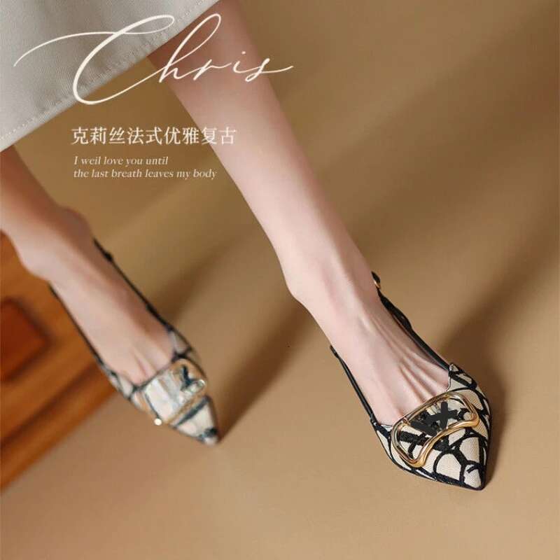 Women Sexy High Heels Fashion Pointed Toe Sgback Shoes Summer Dress Party Stilettos Brand Pumps Metal Decor Sandals free shipping shoes