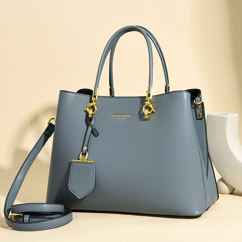 Women's Bags handbag Autumn Women's Fashionable Simple Handbag with Premium Sense, Large Capacity Tote Bag, Work Commuter Shoulder Bag