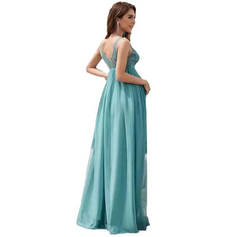 Sleeveless maternity photography dress maternity chiffon evening dress maternity photography dress W250113