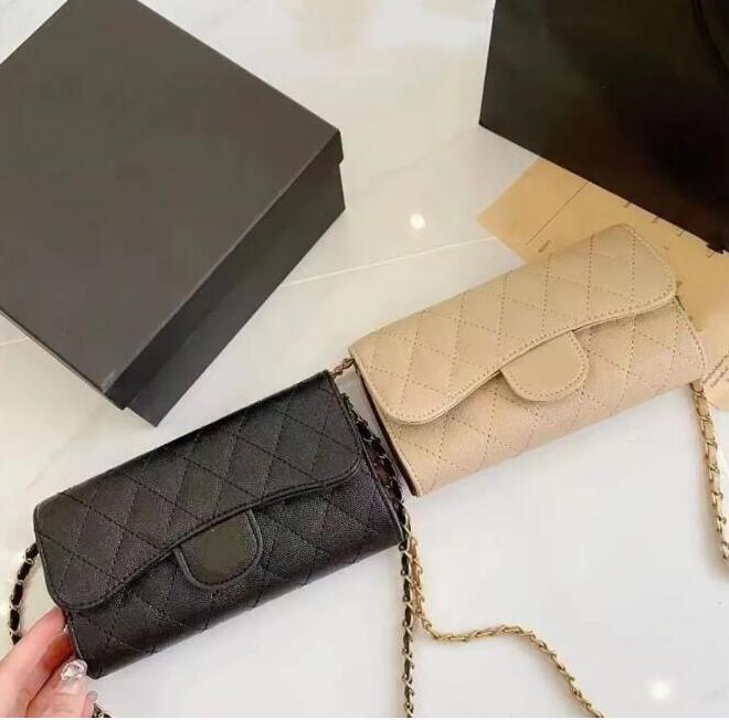 Designer Wallet Card Holder Coin Pouch High Quality Genuine Leather Golden Hardware Square Small Wallet Luxury Bag Wallets Designers Woman Purse Crossbody