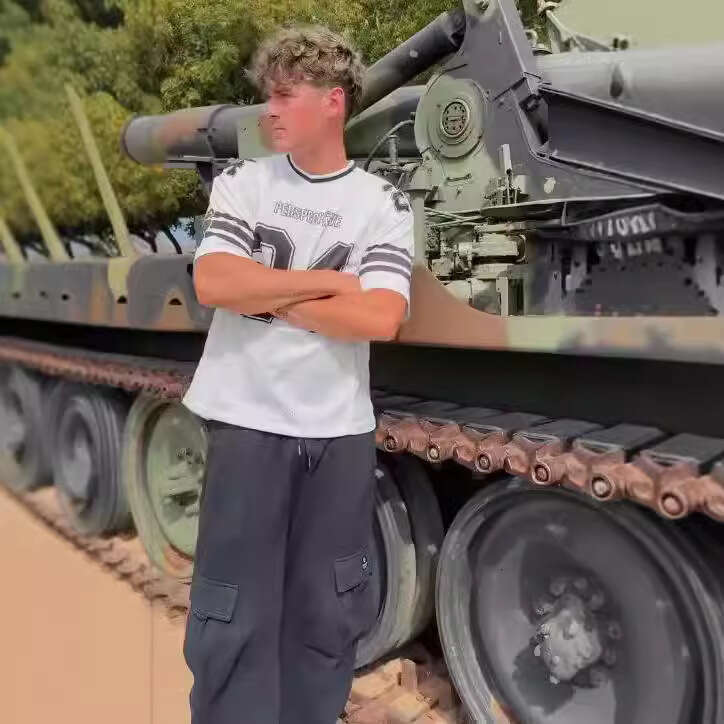 Hip hop sports breathable short sleeved men's mesh round neck T-shirt casual street splicing Harajuku top