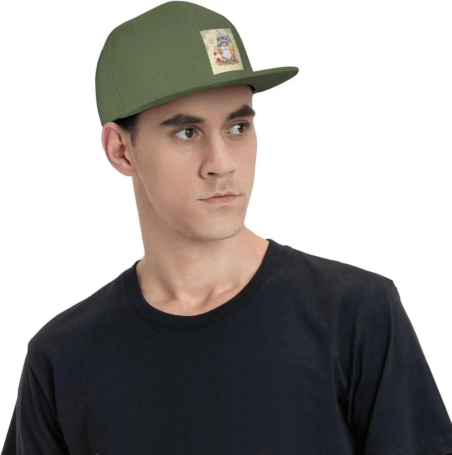 Adjustable Hip Hop Tablet Baseball Bill C for Men Women Visor Snback Hat Dad Hat Hello Summer Cute Dwarf W250113