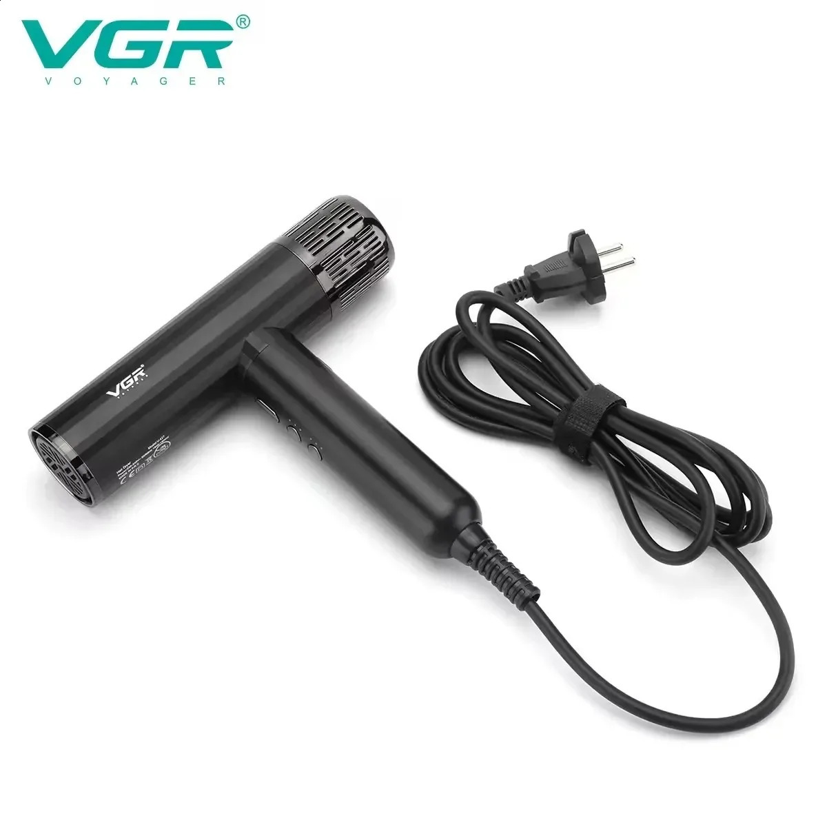 VGR Hair Dryer Professional Air Blower Brushless Motor 110000 RPM Negative Ion Styling Blow Machine V427 250106