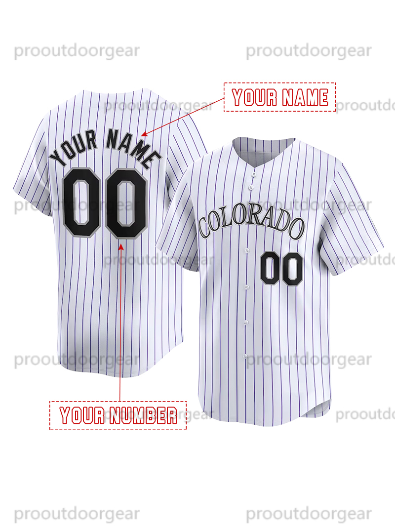 Baseball Jersey McMahon 19 Blackmon Jones Rodgers Mom Custom Sweatshirt - Embroidered Baseball Jerseys Mens Womens Youth