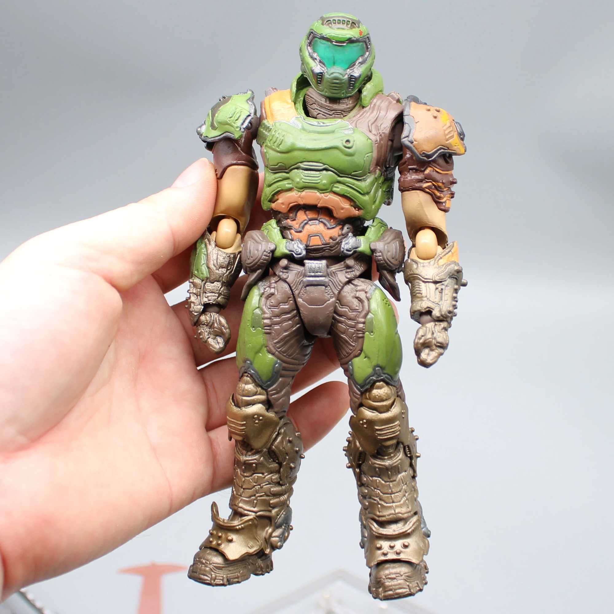 17cm Figma SP-140 Doom Slayer Eternal Action Figure Collection Model Statue Anime Destroy Warrior Doom Movable Figurine Toy Gift W250114