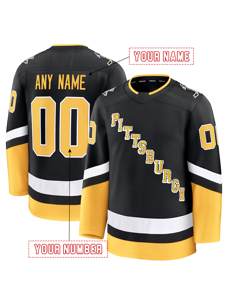 Crosby Custom Mens/Youth Ice Hockey Jeresys Lemieux Letang Rust Malkin Jarry Guentzel Rakell Stitched Any Name Any Number 2025 Winter Classic Jersey