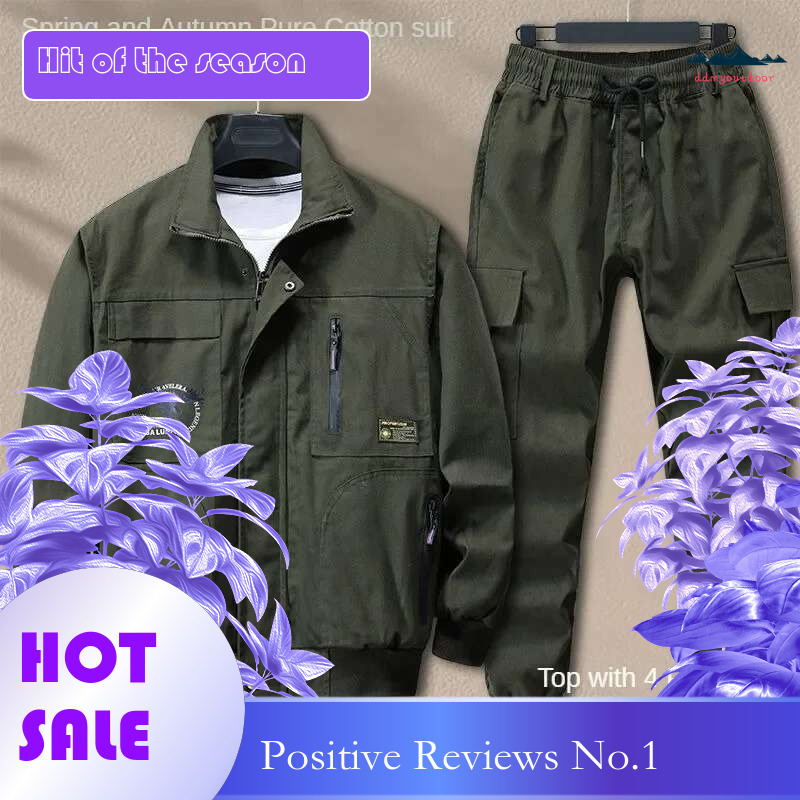 Ddmyoutdoor China Domestic Men S Autumn Spring Workwear Suit For Auto Repair Electric Welding Outdoor Leisure Construction Site Hiking Fishing Moto We