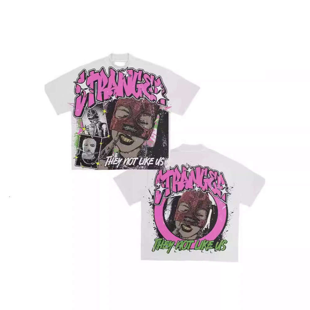 american hiphop personality street trend letter printed cotton unisex pullover top