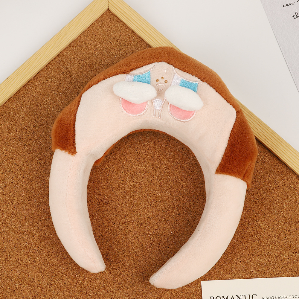 Crybaby Whimsical Hair Accessory for Cute Photos with Friends - Dopamine Cartoon Style Headband Bulk Sale