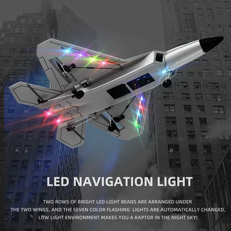 Bm22 rc f22 plane raptor 4ch Large Fighter Jet Fixed-wing Remote Control Foam Glider Electric Model Airplane Toys rc rtf X250114