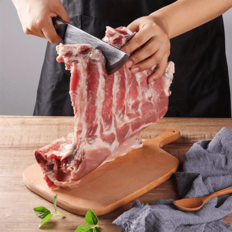 Boning Knife Butcher Knife For Meat Cutting Hand Forged High Carbon Steel Butcher Knife For BBQ Home Kitchen Cooking Camping 250110